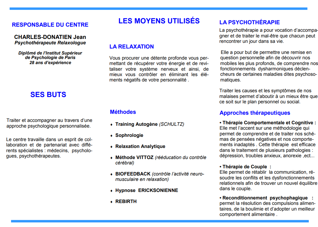 psychotherapie gestion stress